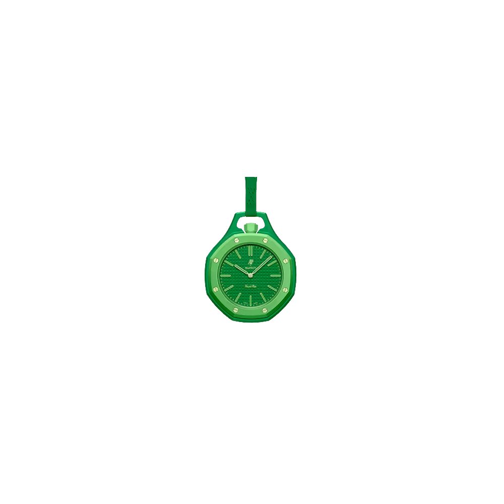 Green Eight Saat — kadran yakın çekim